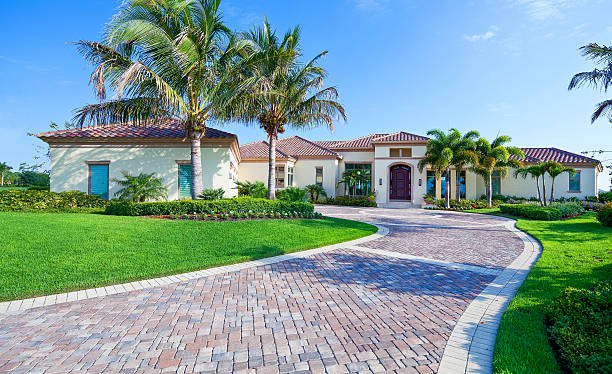 Permeable Paver Driveway in Babson Park, FL